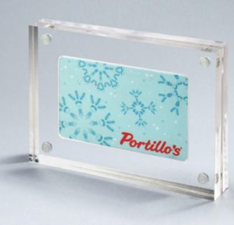 4-credit-card-cd898-lucite-magnet-frame-magnetic-entrapment-any-size